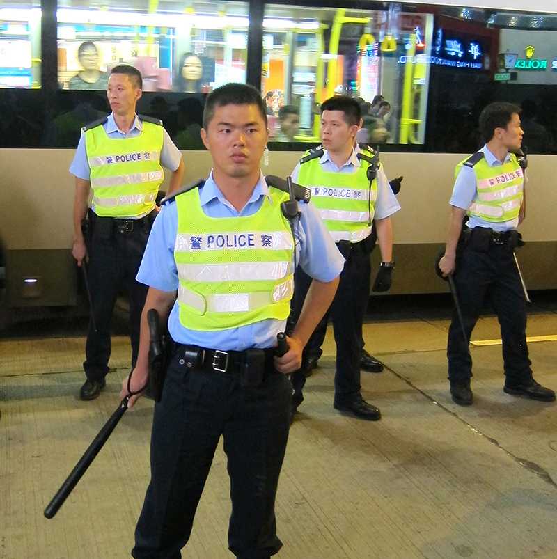 Hong Kong protestors retake Mong Kok streets in battles with police