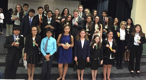 Baks Speech and Debate displays their latest round of awards at the latest competition held at the Weiss School on March 3, 2016.