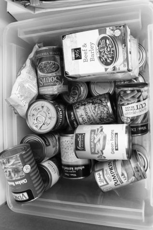 NJHS helps needy families with can drive