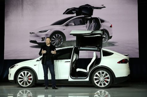 Tesla CEO Elon Musk speaks during an event to launch the new Tesla Model X Crossover SUV on Sept. 29, 2015, in Fremont, California. (Justin Sullivan/Getty Images/TNS)