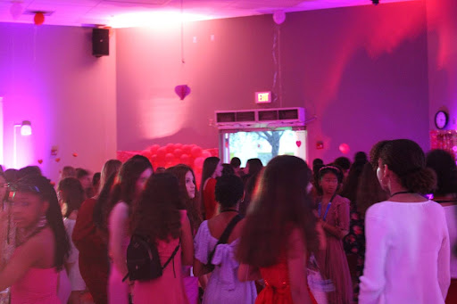 As the party begins, students pour into the cafeteria to experience the thrill of this new event. “My favorite part of the dance was probably getting to spend time with my friends and dance, socialize,” Aria Shessher, eighth-grade dance major said. 